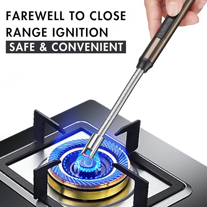 Electric Candle Rechargeable Lighter Usb Camping Stove Candles (random Color)