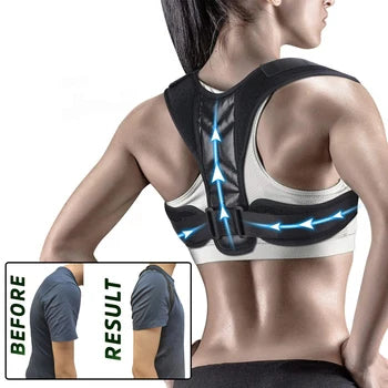 ADJUSTABLE BACK POSTURE CORRECTOR WITH WAIST SUPPORT STRAPS FOR BOYS AND GIRLS