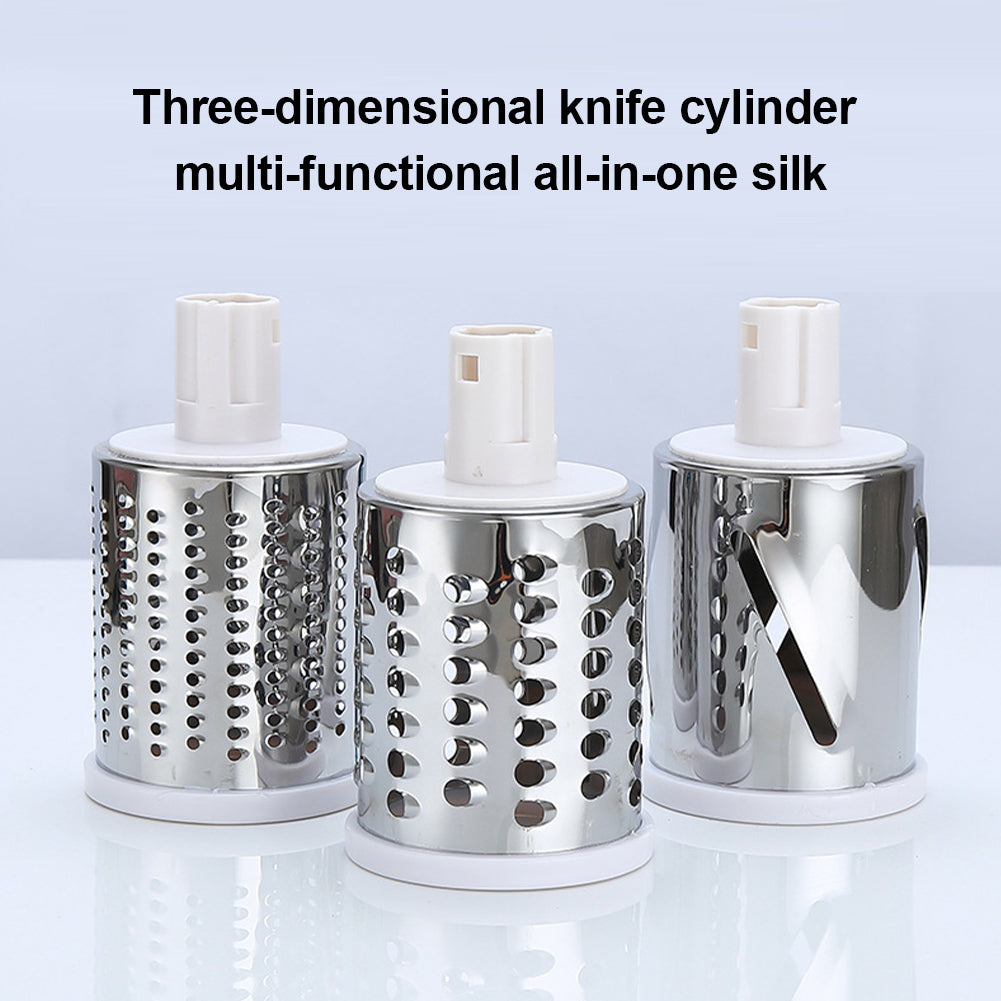 Manual Vegetable Cutter Slicer Multifunctional Round Slicer Table Top Food Processor Blender Cutter( Random Color )